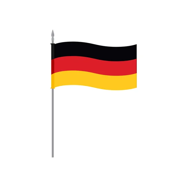 German flag raster — Stock Photo, Image