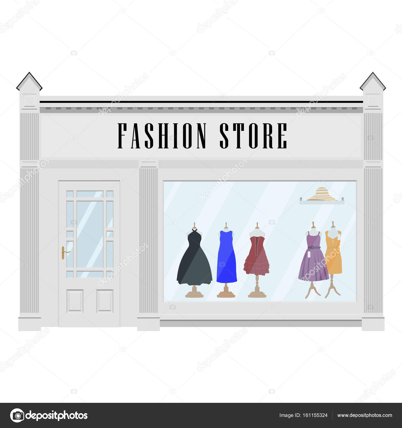 Fachada loja de roupas — Foto © viktorijareut #161155324