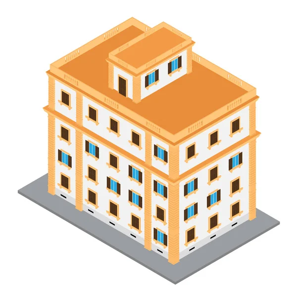 İzometrik bina raster