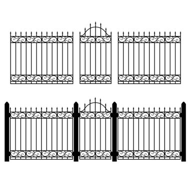 Çit kapısı raster