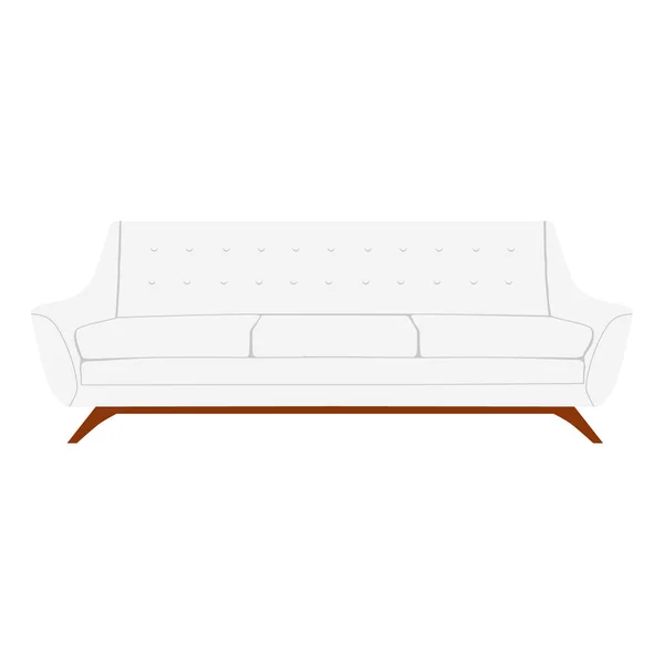 Raster de design de sofá — Fotografia de Stock