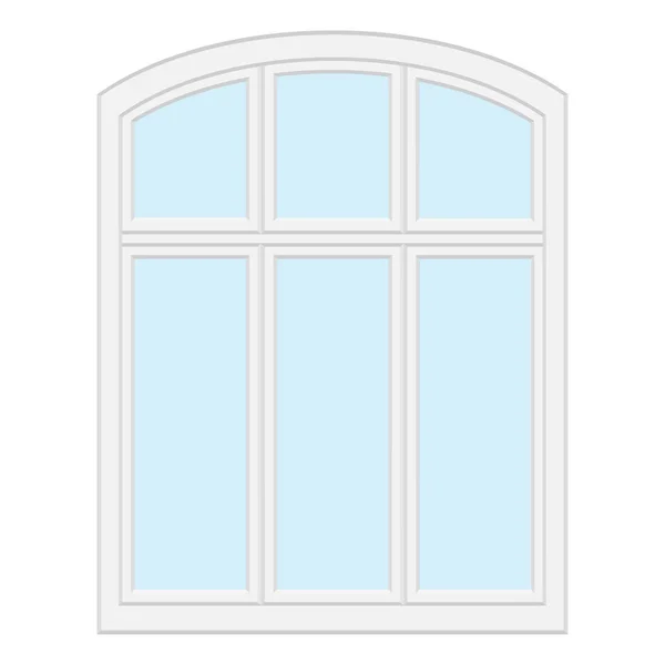 Realistisches Fensterraster — Stockfoto