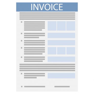 Fatura raster simgesi