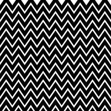 Zikzak desen siyah beyaz