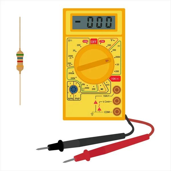 Multimereter raster ikonen — Stockfoto