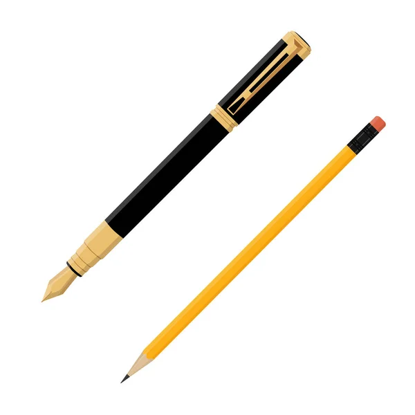 펜 및 연필 — 스톡 사진
