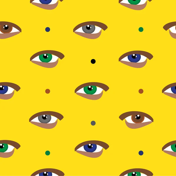 Muster mit Augen — Stockfoto