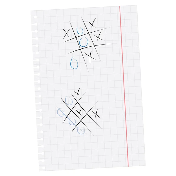 Tic Tac Toe juego — Foto de Stock