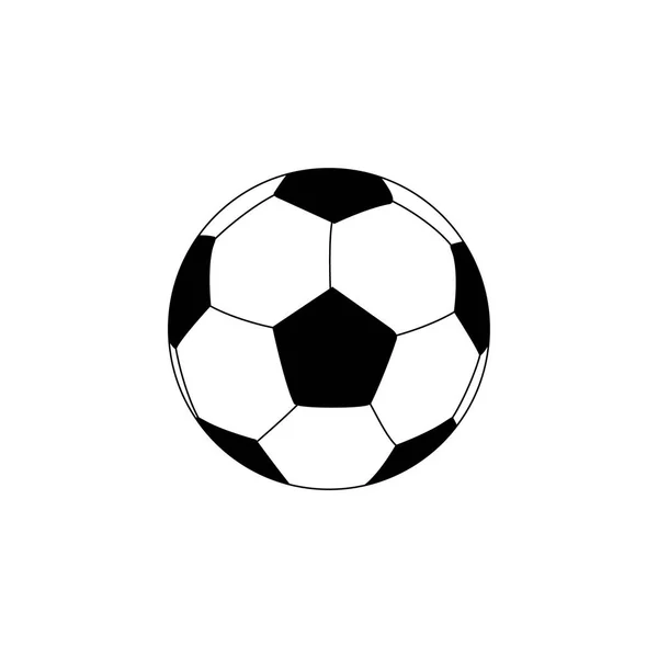 Icono de pelota de fútbol —  Fotos de Stock