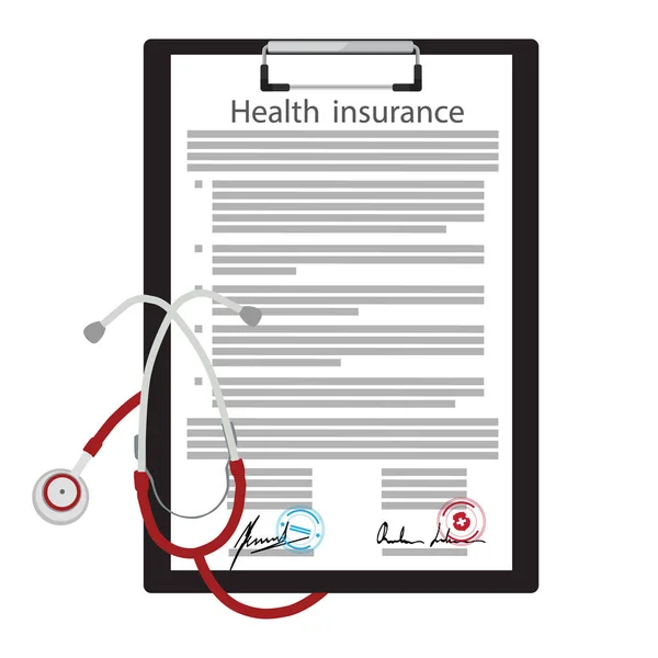Health insurance raster — Stock Photo, Image