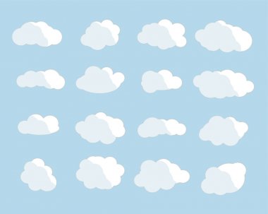 bulut vektör simgesi