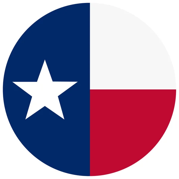 Bandeira vetorial do Texas —  Vetores de Stock