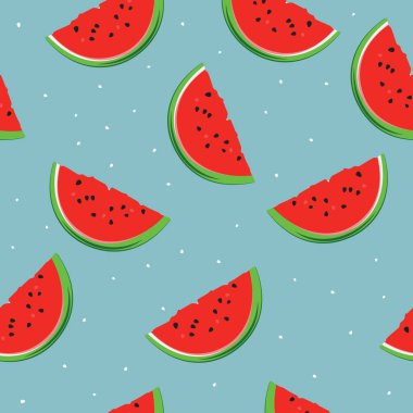 Karpuzlu kusursuz desen