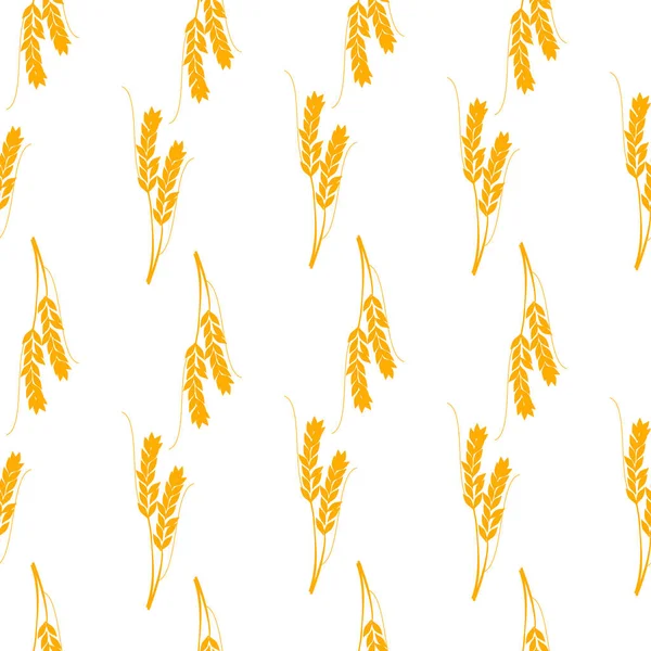 大麦のシームレス パターン — ストック写真