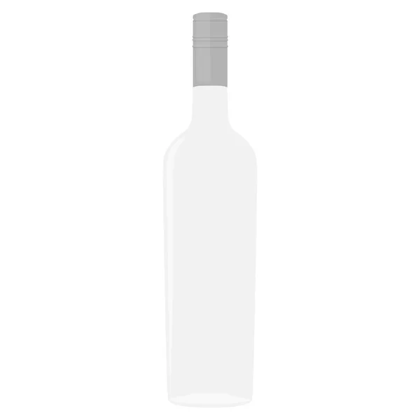 Glass vodka bottle — Stock Photo, Image