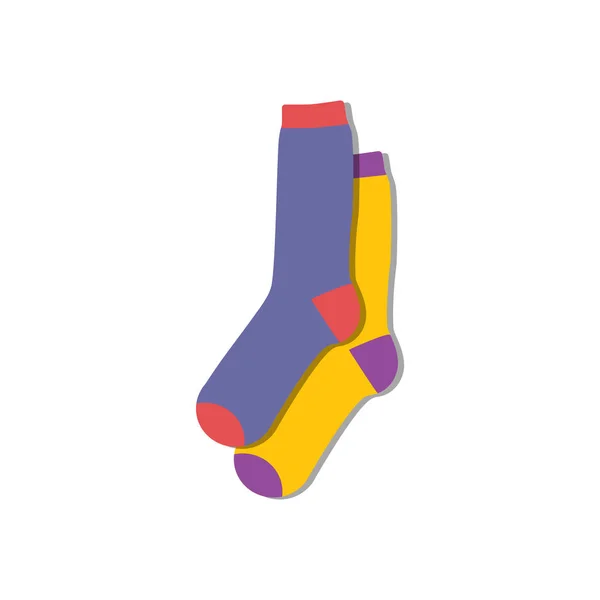 Socks pair raster — Stock Photo, Image