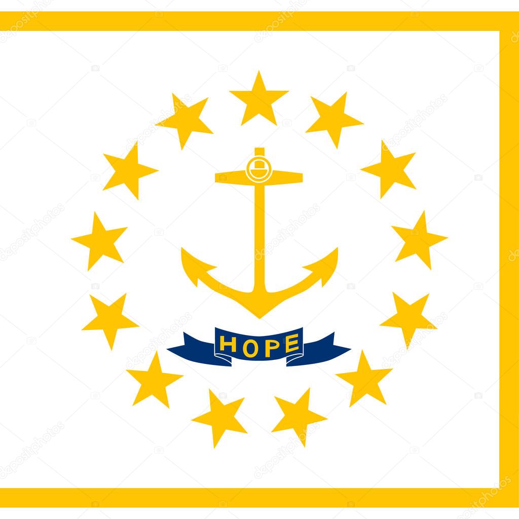 Rhode island vector
