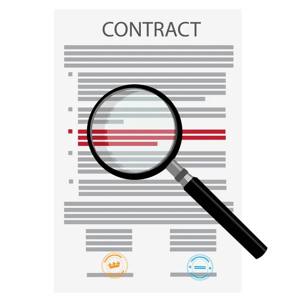 Signed business contract — Stock Photo, Image