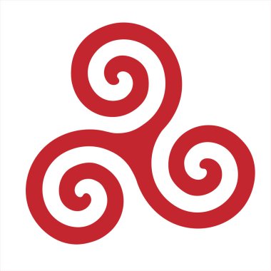 Triskeleon symbol raster