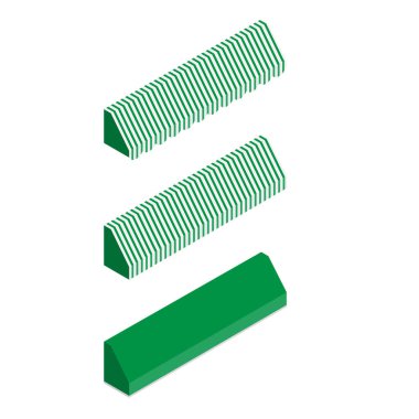 Çizgili tente vektör