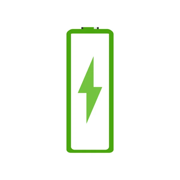 Batterij opladen pictogram — Stockvector