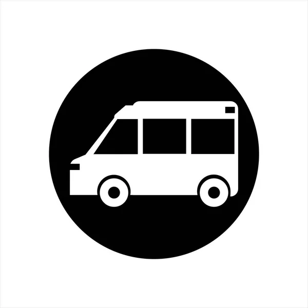 Icône de voiture de transport — Image vectorielle