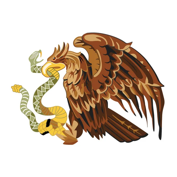 Heraldische eagle vector — Stockvector