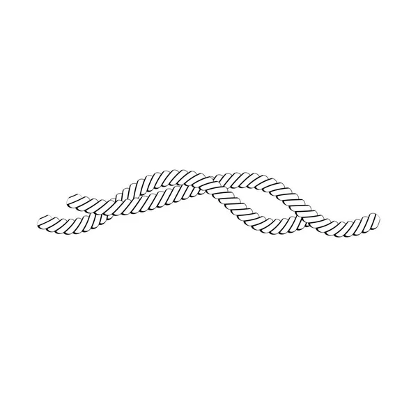 Ναυτικά σχοινί knots — Διανυσματικό Αρχείο