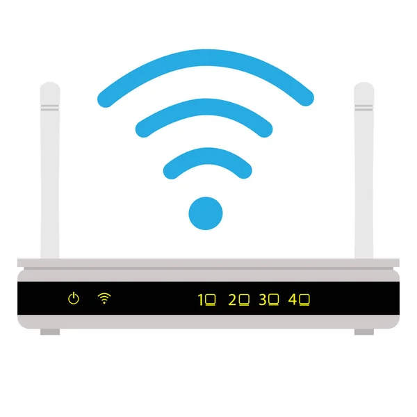 Icono de vector de router — Vector de stock