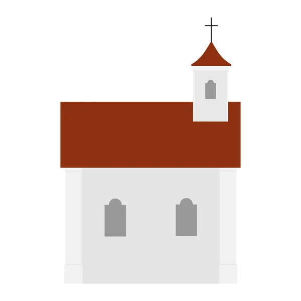 Church building vector — Stock Vector