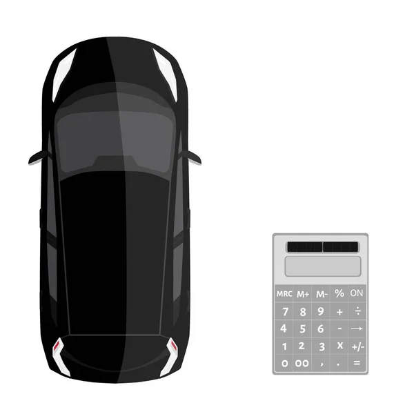 Concept auto lening — Stockfoto