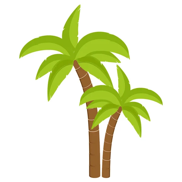 Пальмова дерево растрові — стокове фото