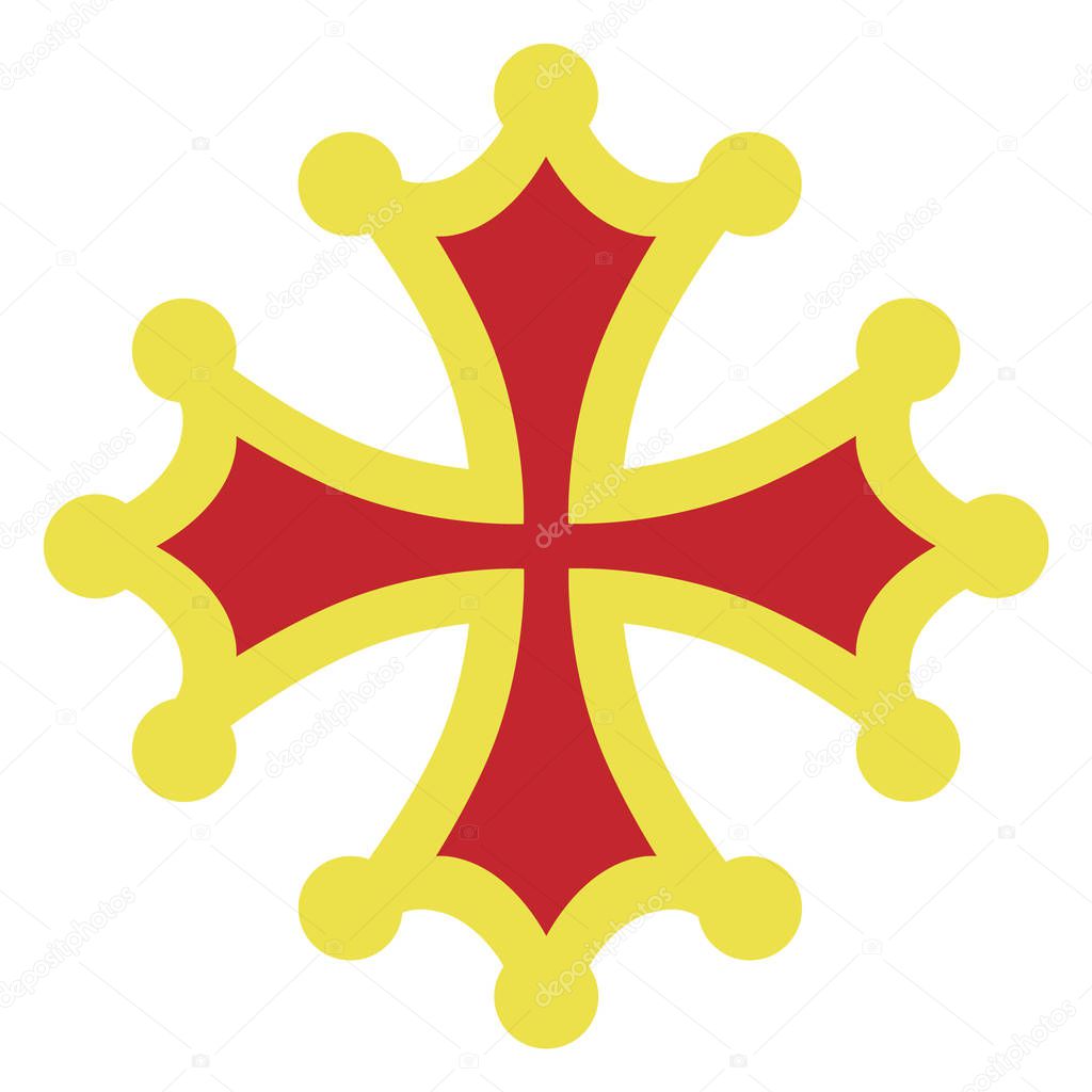 Occitan cross raster
