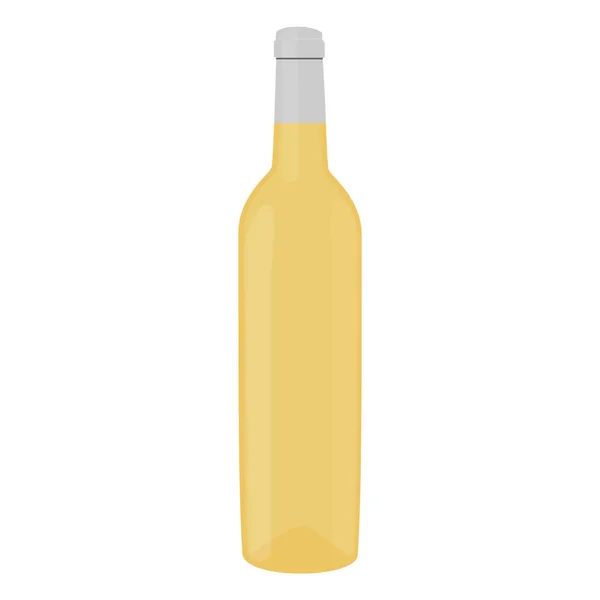 Vetor de vinho branco — Vetor de Stock