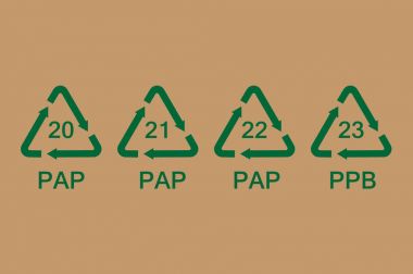 Kağıt geri dönüşüm kodları