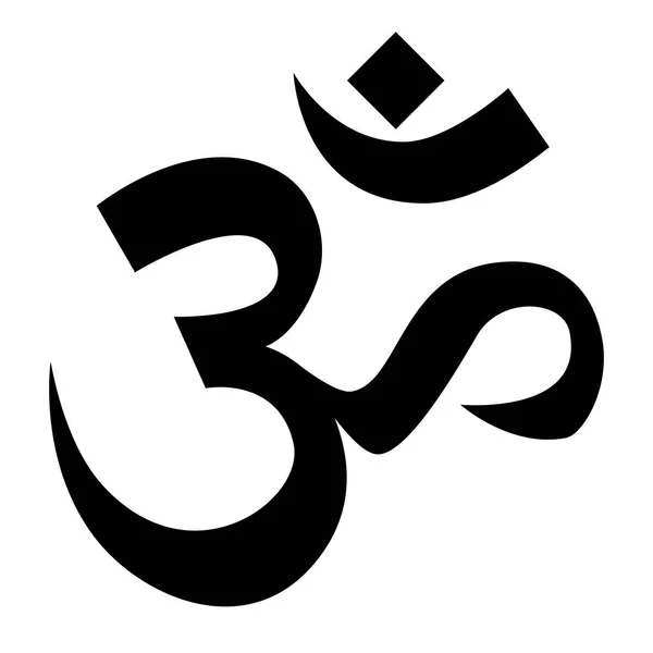 Hinduskiego symbolu om — Zdjęcie stockowe