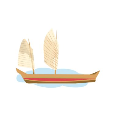 Önemsiz tekne vektör