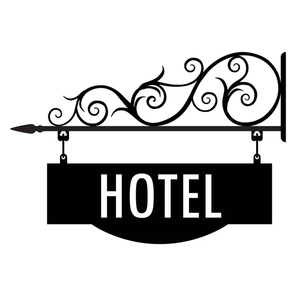 Hotel segno raster — Foto Stock