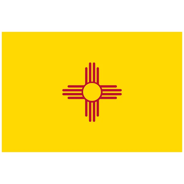 Új-mexikói zászló — Stock Fotó