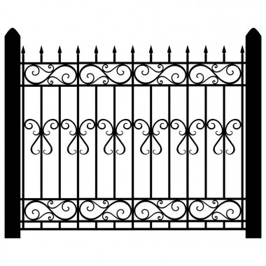 Çit kapısı vektör