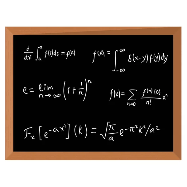 Matematyka na tablicy — Zdjęcie stockowe