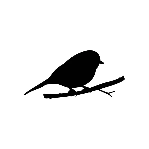 Icono vector pájaro — Vector de stock