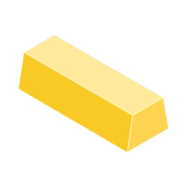 Vector de barra de oro — Vector de stock