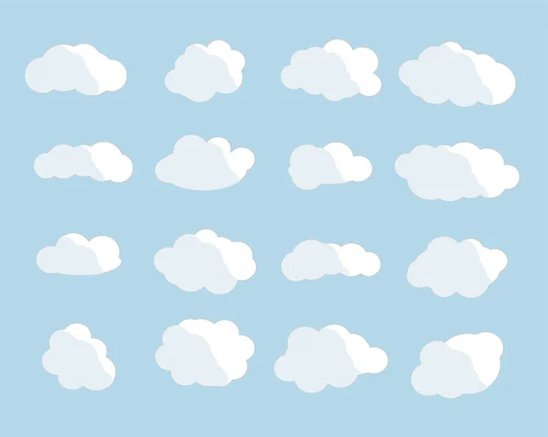 Nube vector icono — Archivo Imágenes Vectoriales