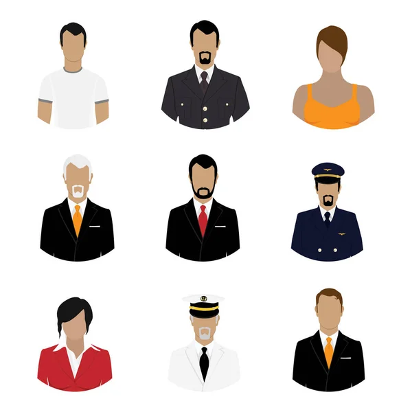 People professions vector