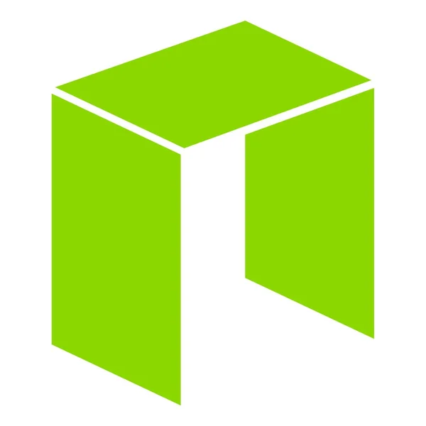 Neo criptomoeda — Vetor de Stock