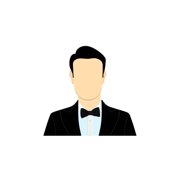 Férfi avatar ikon — Stock Vector