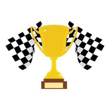 Kazanan Kupası ve bayrakları