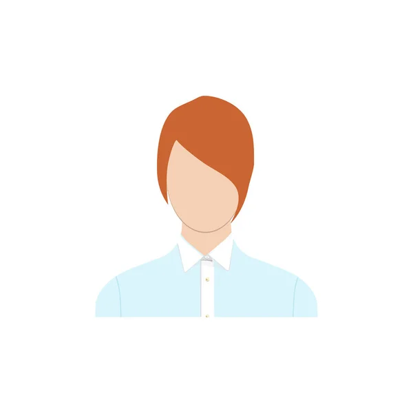 Nő avatar ikon — Stock Fotó