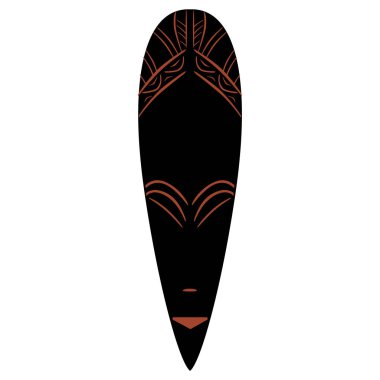 Afrika maskesi raster